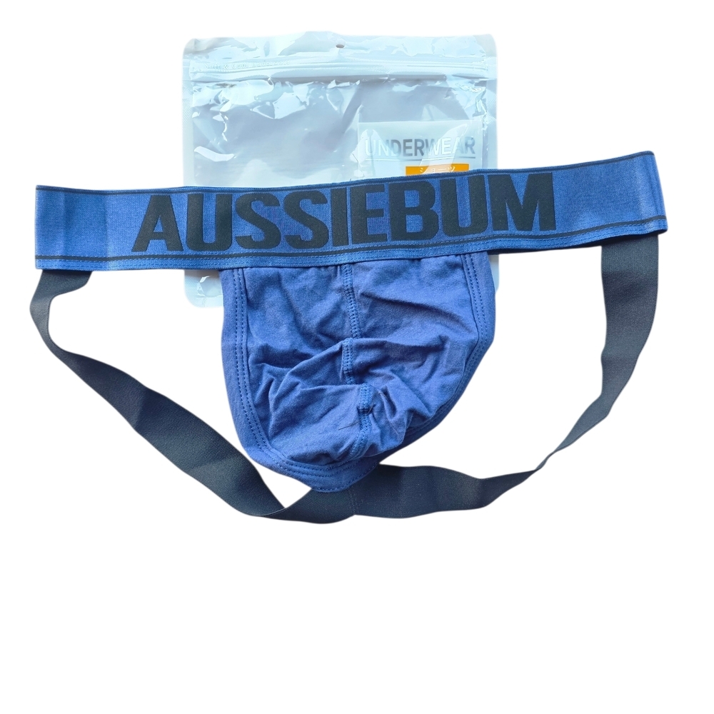 Aussiebum Men's Blue Jockstrap Brief